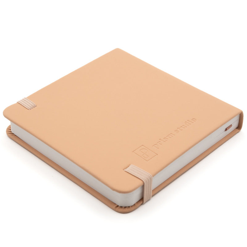 Sketch Book, 12cm x 12cm, Desert Sand (Bright White Pages)