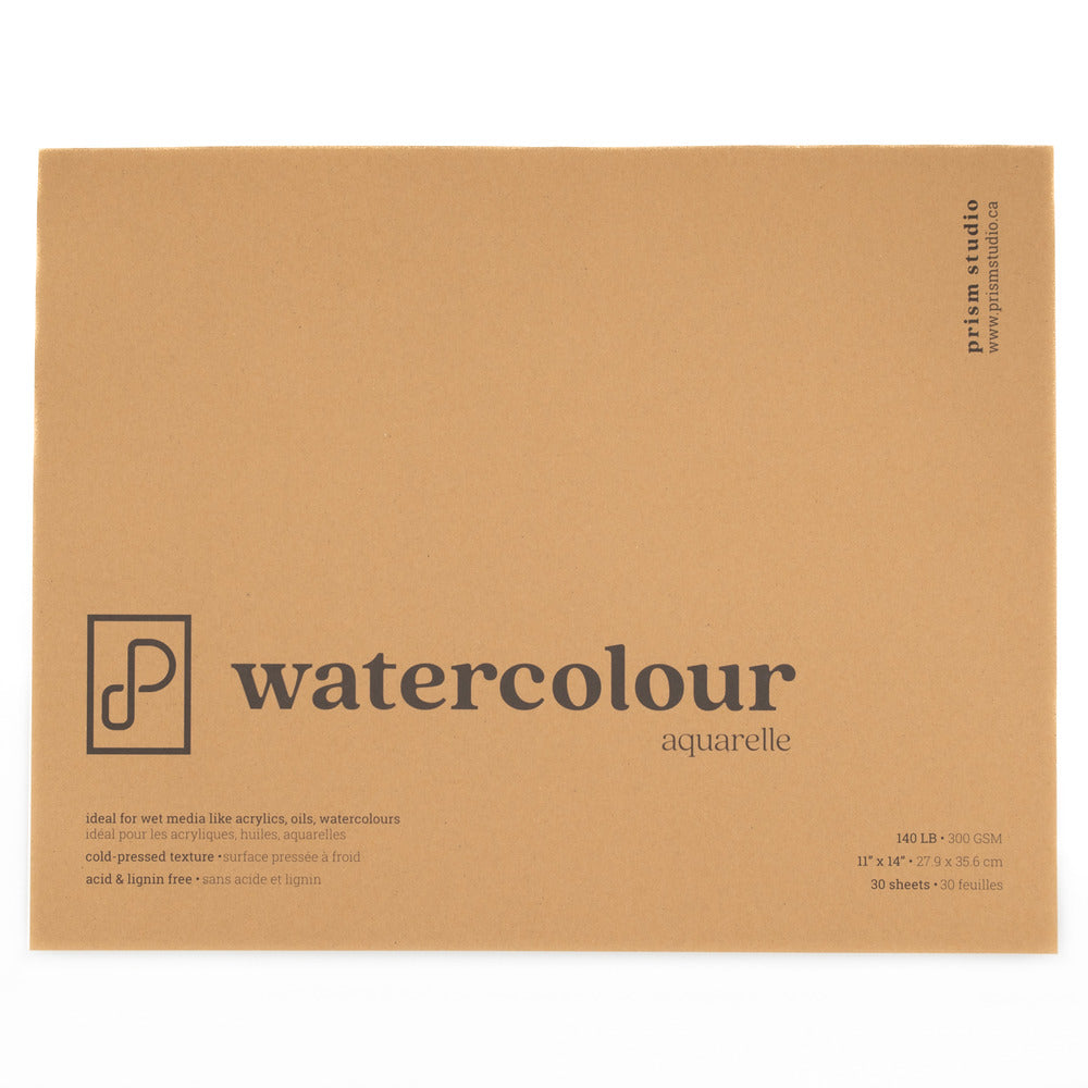 Watercolour Pad, 11" x 14" - Cold Pressed 140lb (Glue Bound)