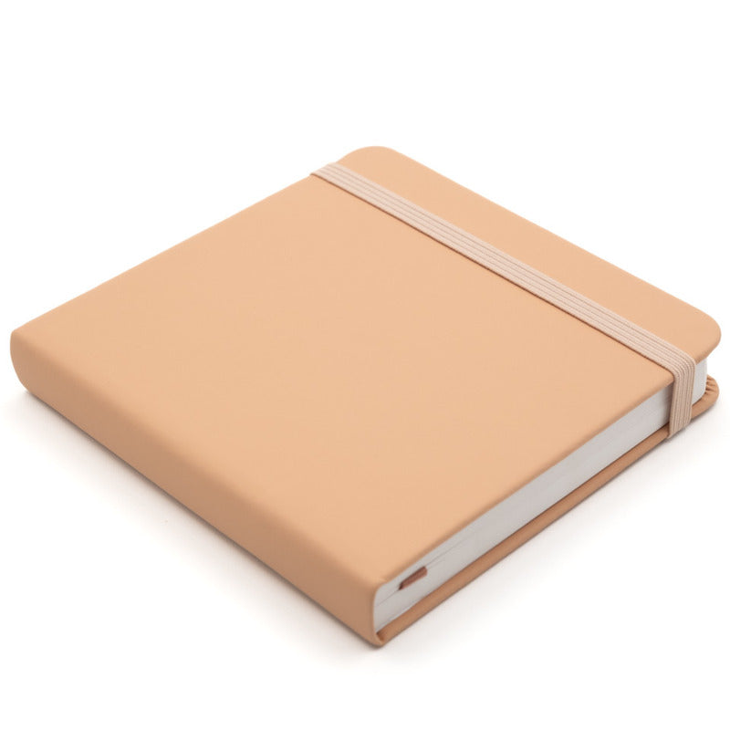 Sketch Book, 12cm x 12cm, Desert Sand (Bright White Pages)