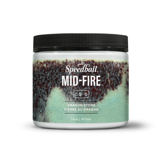 Mid-Fire Glaze, 16oz - Dragon Stone