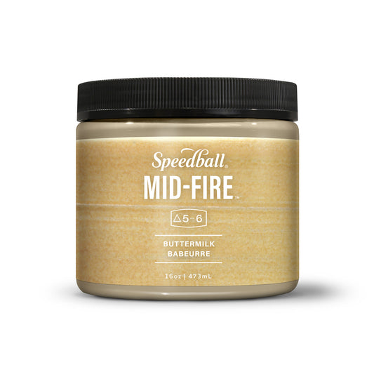 Mid-Fire Glaze, 16oz - Buttermilk
