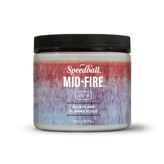 Mid-Fire Glaze, 16oz - Blue Flame