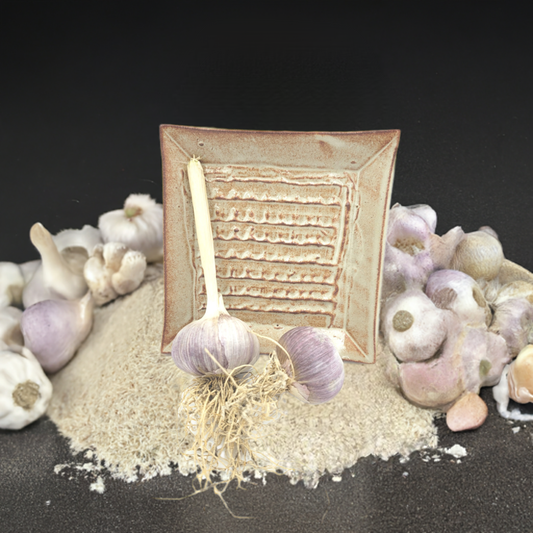 Handmade Pottery Garlic/Ginger Grater