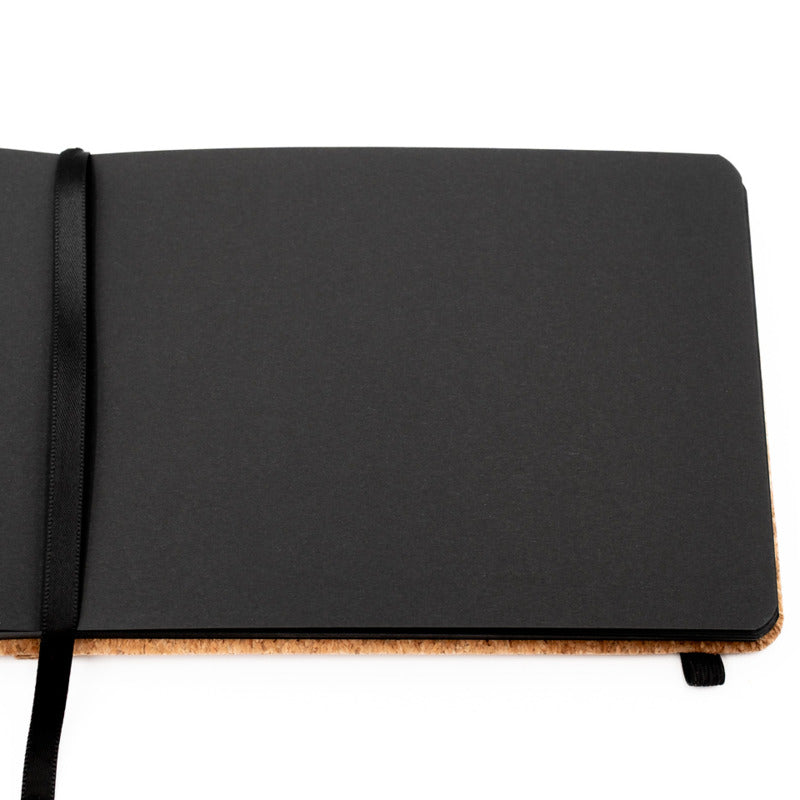 Sketch Book, 11cm x 15cm, Black Pages